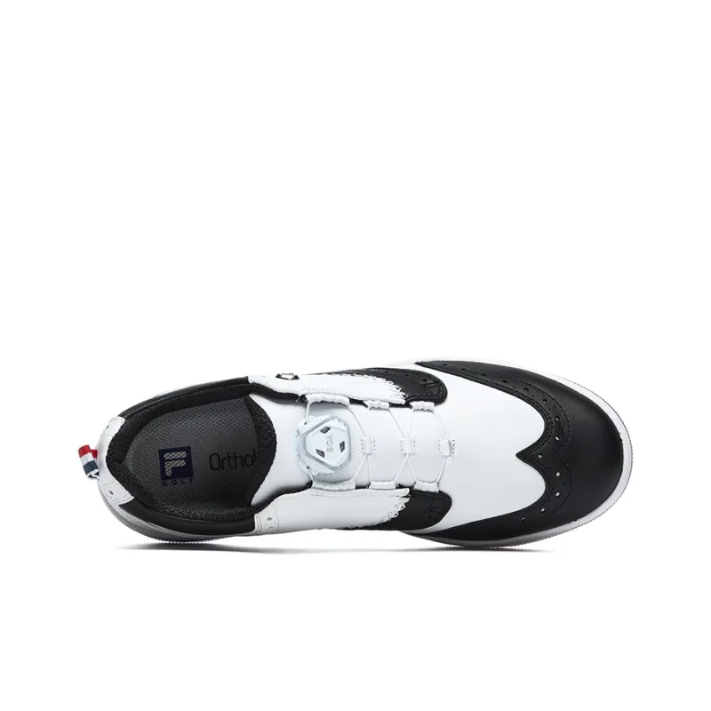 FILA GF Oxford Trainer Low-Top Golf Shoes Men's White Black-2