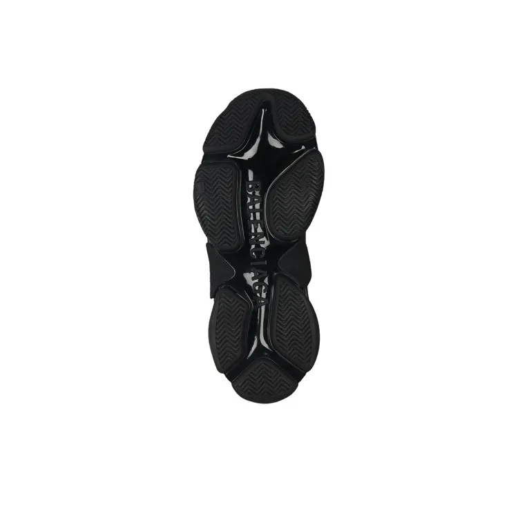 Balenciaga All Over Logo Triple S Black Women's-4