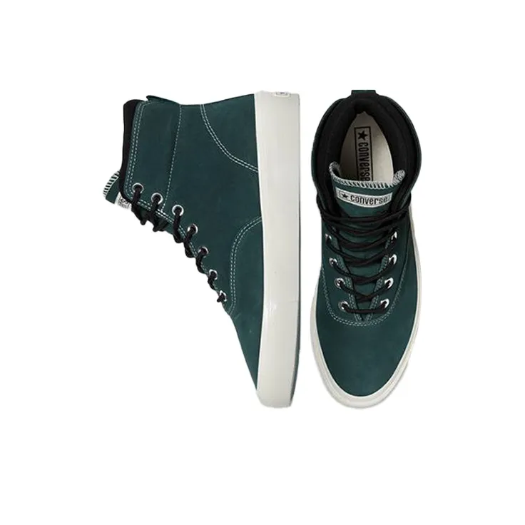 Converse Nubuck Skidgrip Hi Green-3