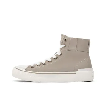 Dickies 874 Anti Slip Wear Resistant High Top Canvas Shoes Unisex Khaki