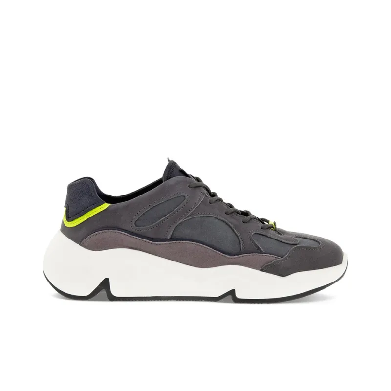 Ecco Chunky Low Top Chunky Sneakers Men's Gray-1