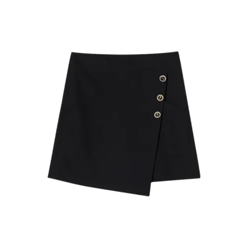 YINER GoodLand Casual Short Skirts Women's Black