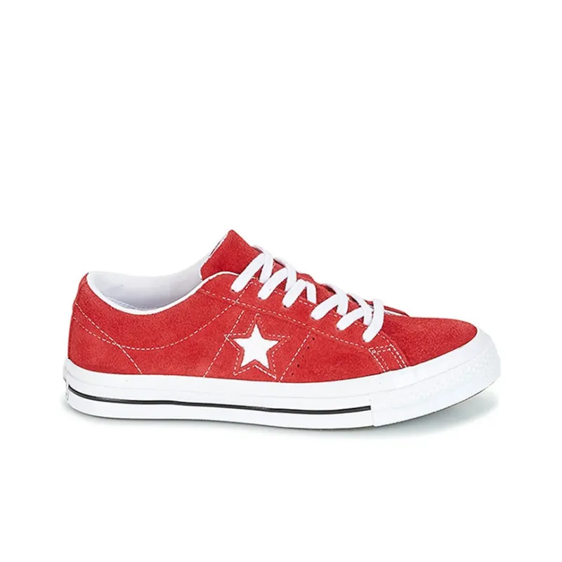 Converse One Star Ox Suede Red-1