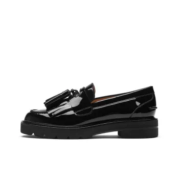 stuart weitzman Parker Patent leather Loafers
