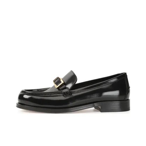 SERGIO ROSSI Sr Nora Leather Loafers