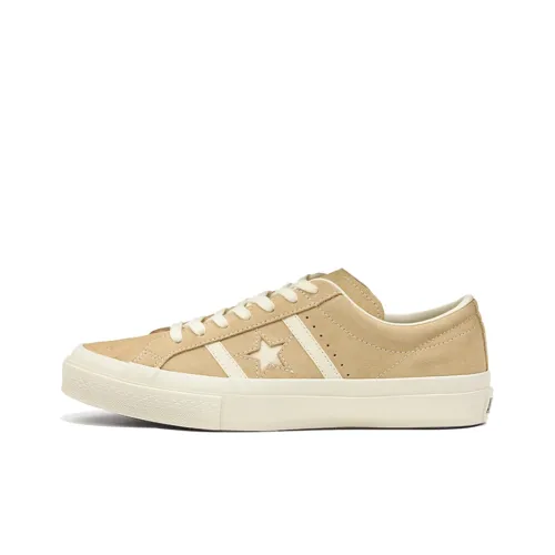 Converse One Star Canvas Shoes Unisex Low-Top Beige Brown