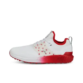 PUMA Ignite Articulate Maple Golf Shoes 'White Red'