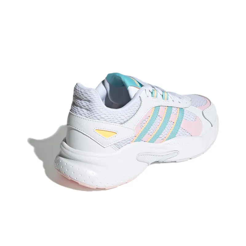 Adidas Neo Crazychaos Shadow Running Shoes White/Blue/Pink Women's-3