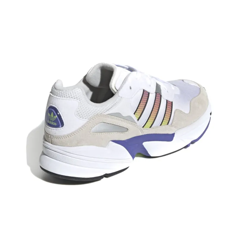 Adidas Originals Yung 96 Breathable Wear Resistant Low Top Casual Dad Shoes White Gray 'White Grey'-3