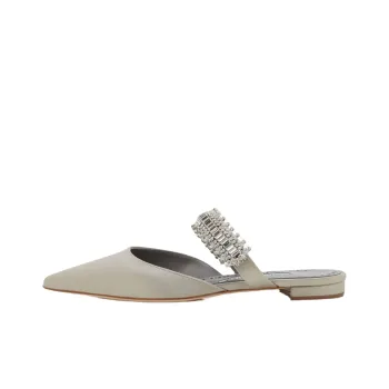 MANOLO BLAHNIK Closed Toe Slippers Women's
