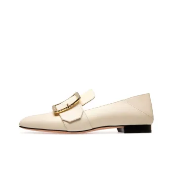 BALLY Casual Loafers Women's Bone White