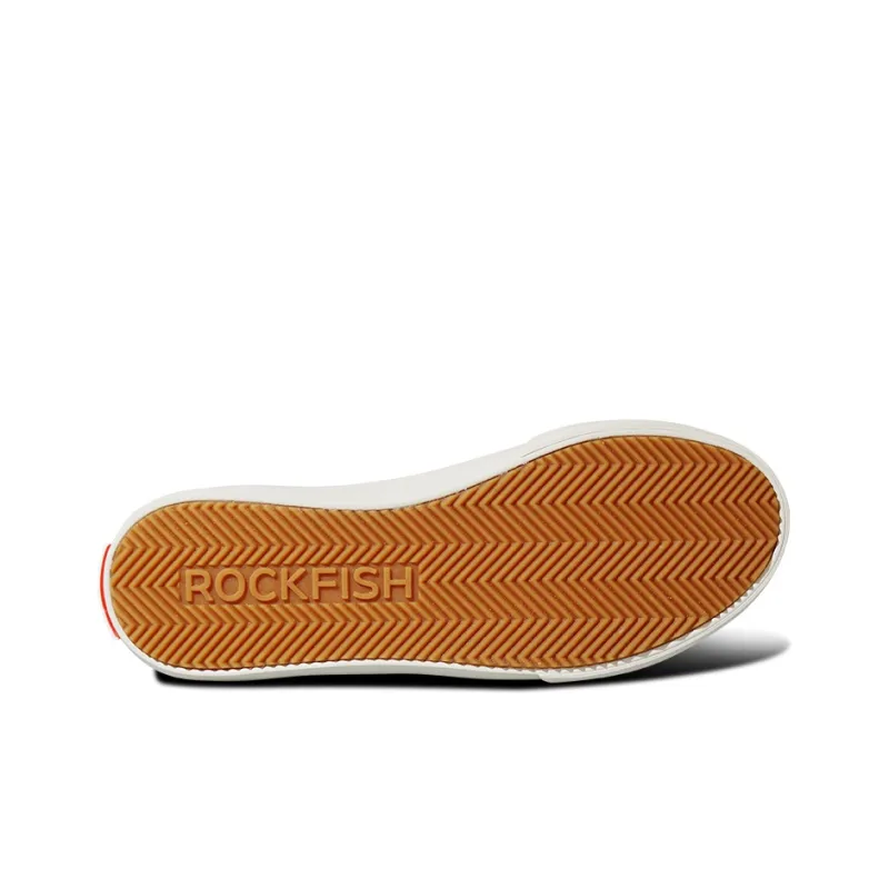 Rockfish Anti Slip Wear Resistant Water Resistant Lightweight Low Top Canvas Shoes Men's White-4