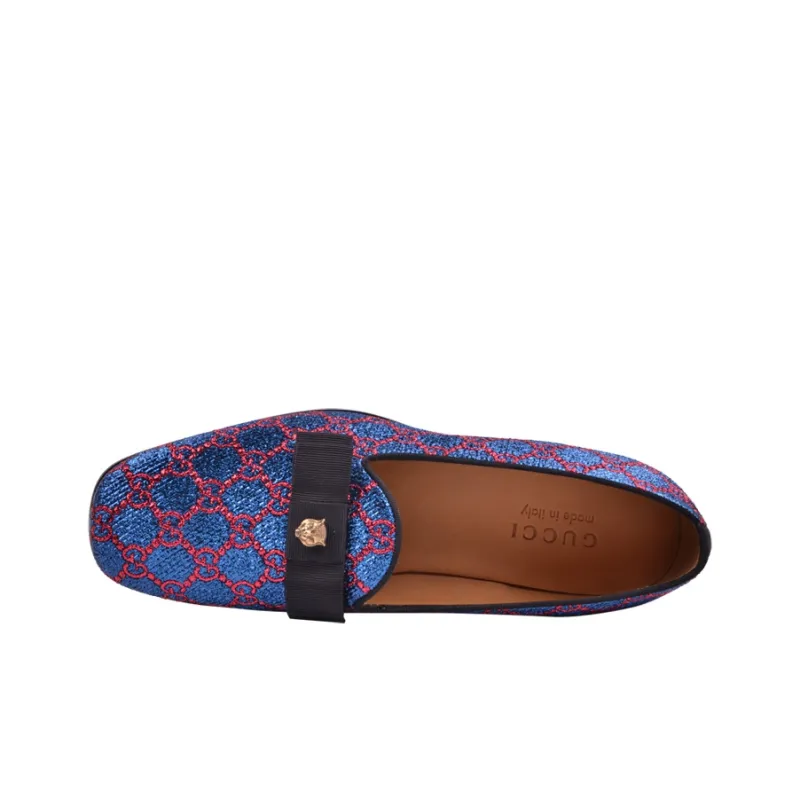 GUCCI Men's Casual Shoes Men Blue Shades-2