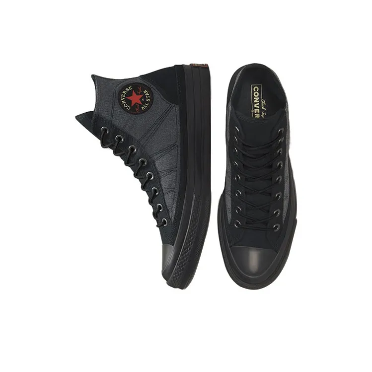 Converse Chuck Taylor All Star 70 Hi Gore Tex Black Grey Red-3