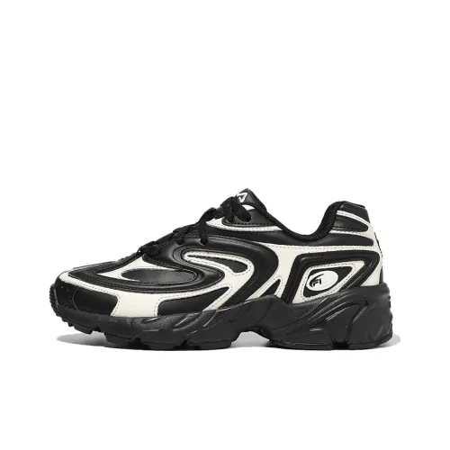 FILA Chunky Sneakers Unisex Low-Top Black/White