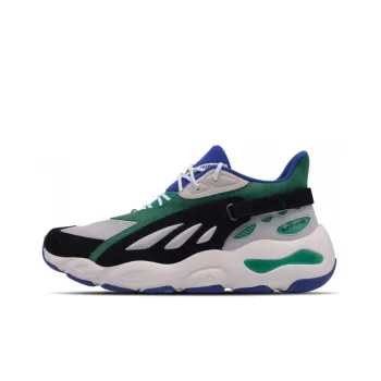 LiNing Butterfly Anti Slip And Wear Resistant Lightweight Low Top Chunky Sneakers Men's Turquoise