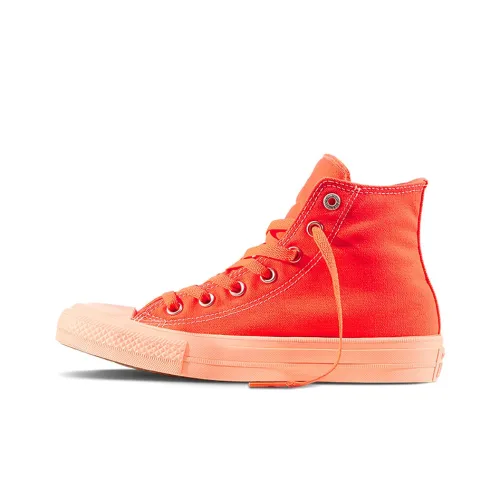 Converse Chuck Taylor All Star Canvas Shoes Unisex High-Top Orange Red