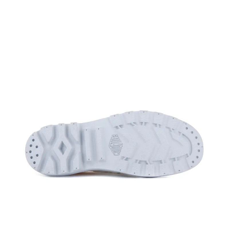 Palladium Pampa Oxford Uniform Of The Slip Resistant, Abrasion Resistant, Breathable Low Top Canvas Shoes Unisex White-4