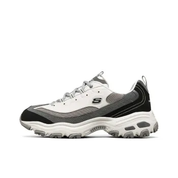 Skechers D'Lites 1.0 Low Top Running Shoes Black/Grey