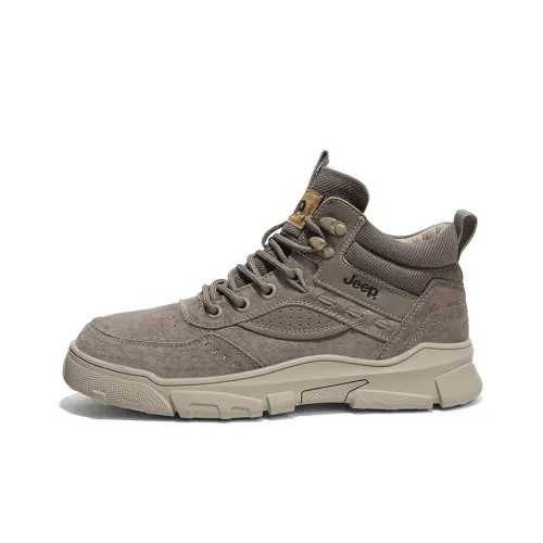 Jeep Outdoor Boots Men Steel Gray