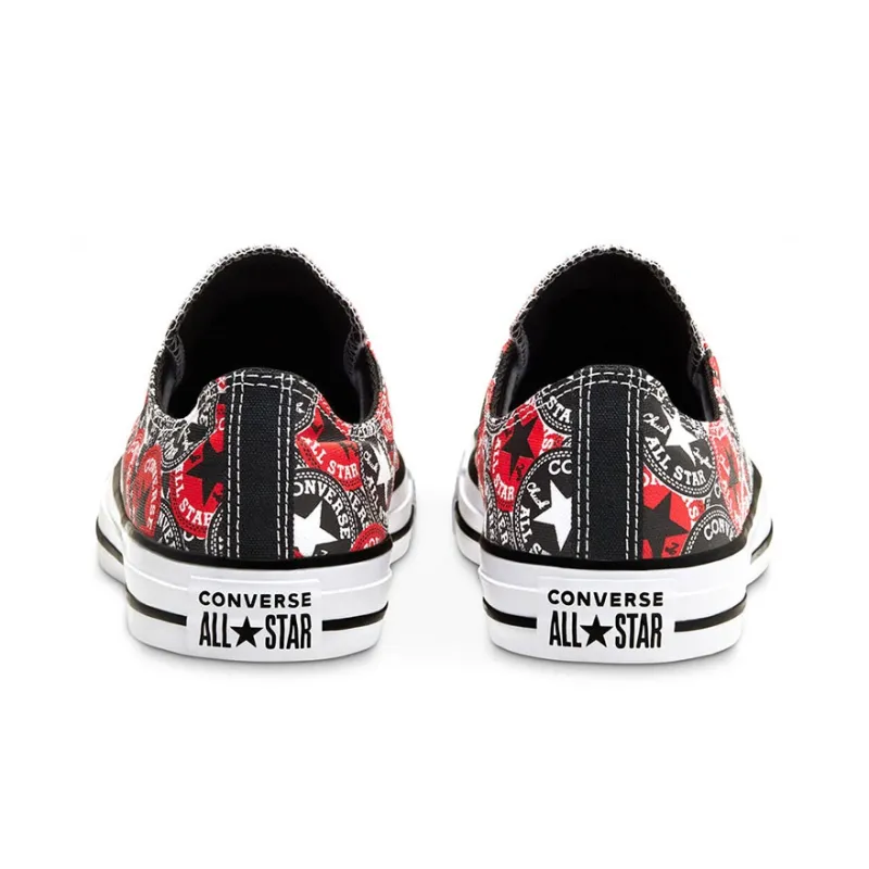 Converse Chuck Taylor All Star Low 'Allover Mix Logo Play'-4