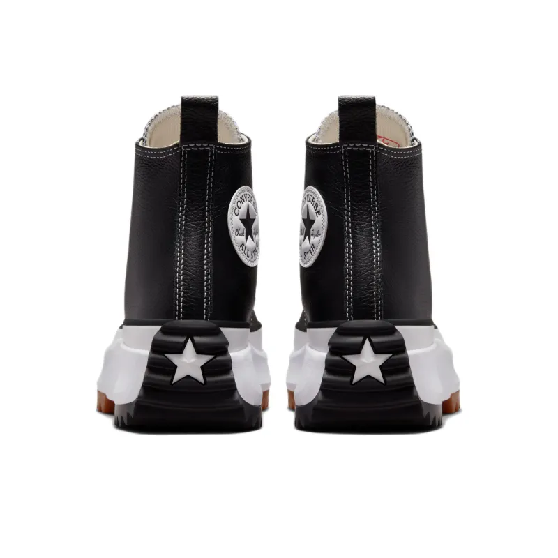 Converse Run Star Hike Hi Black Leather White-3