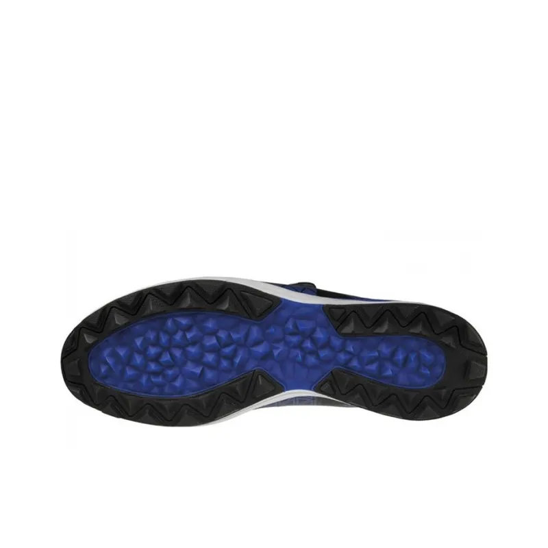 Mizuno Wave Hazard Sl Boa Cushioned Slip Resistant Abrasion Resistant Breathable Low Top Golf Shoes Men's Black Blue-3