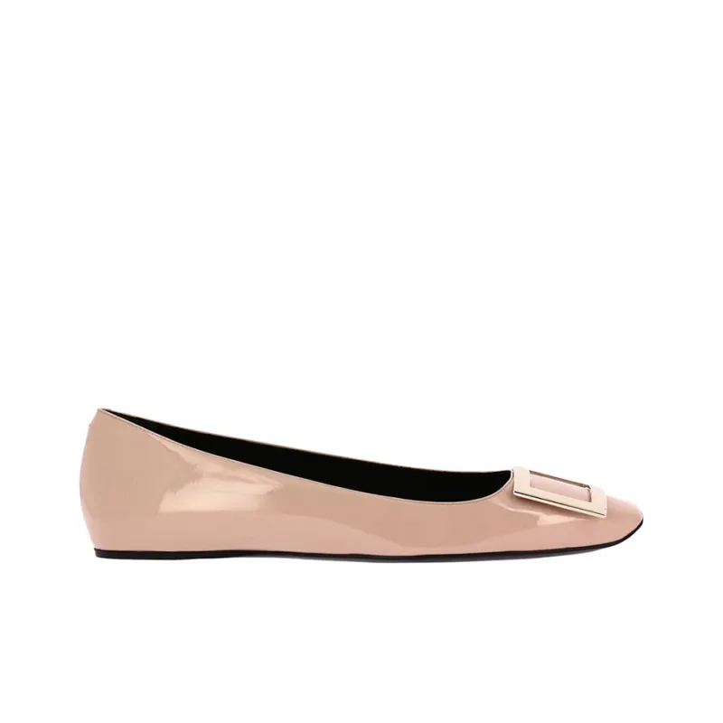 Roger Vivier Trompette Women's Casual Shoes Women's Nude Pink-1