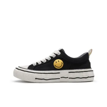 SMILEY Fabric Low Top Classic Canvas Shoes Men's
