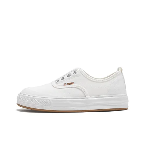 Feiyue Canvas Shoes Women's Low-Top White