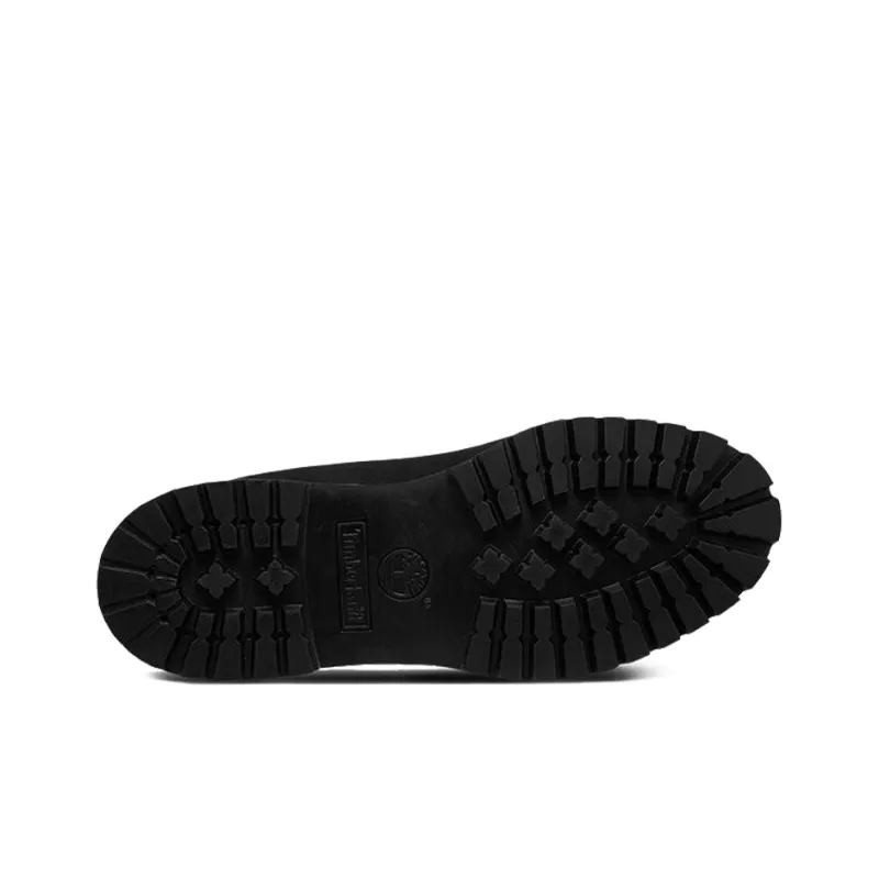 Timberland 6 Inch Premium Logo Wide Fit Boots 'Black Nubuck'-4