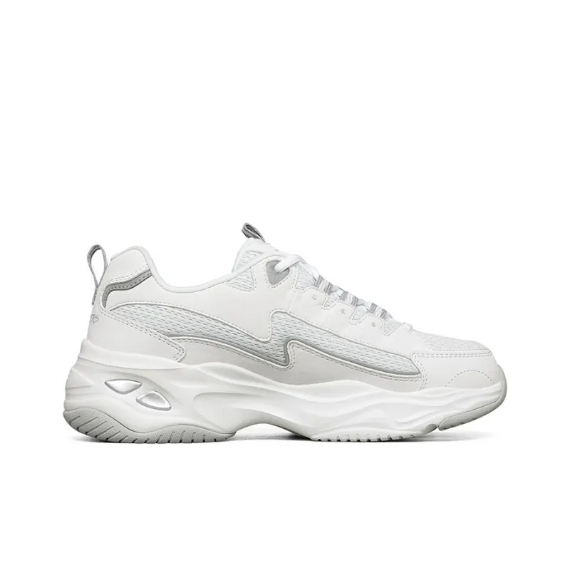 Skechers D'lites 4.0 Low Sneaker Gs White Women's-1