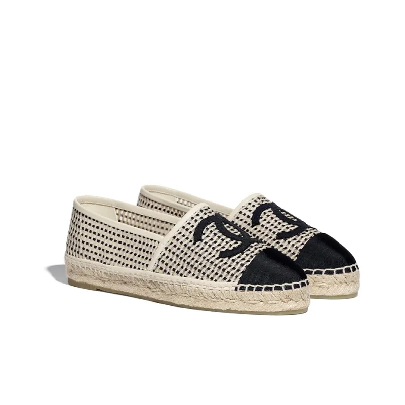 CHANEL Casual Single Shoes Women's Beige-2