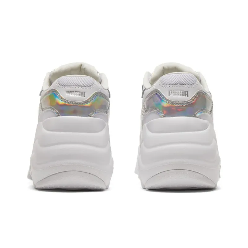PUMA Pulsar Wedge 'Iridescent White Silver' Women's-4