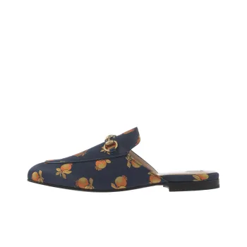 GUCCI Princetown Casual Single Shoes Women's Blue