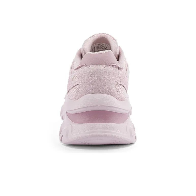 Kappa Cushioning Anti Slip And Wear Resistant Low Top Chunky Sneakers Women's Iris Purple-4