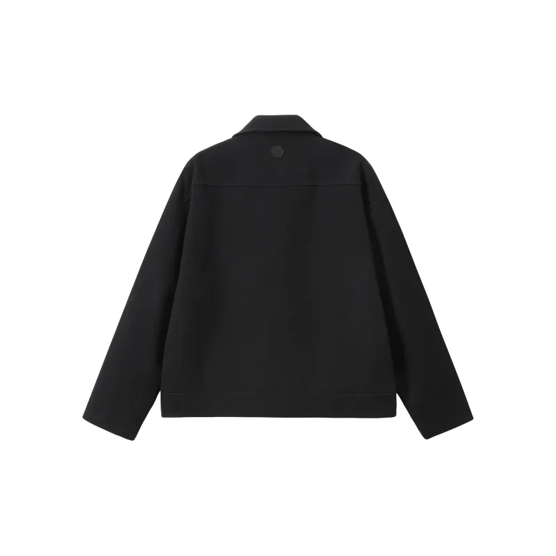 KREATE BLANK Foundation Series Jacket Unisex Black-3