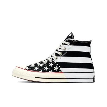 Converse Chuck Taylor All Star 70 Hi Archive Restructured American Flag Black White
