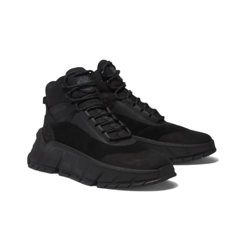 Timberland Turbo Low Hiking Sneaker 'Black Nubuck'-2