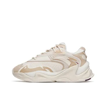 Anta Anti Slip And Wear Resistant Breathable Low Top Chunky Sneakers Women's Muddy Sandy Gray