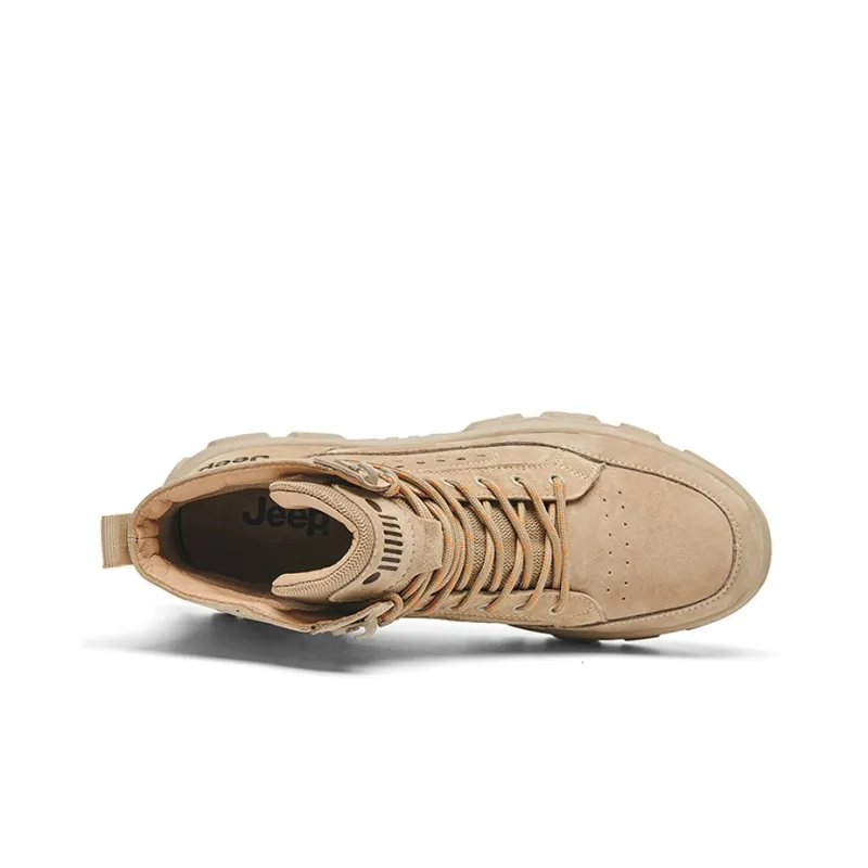 Jeep Short Outdoor Boots Men's Sand-3