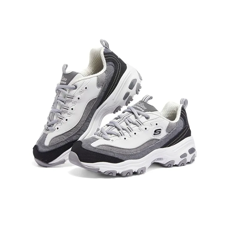 Skechers D'Lites 1.0 'Black Gray' Women's-2
