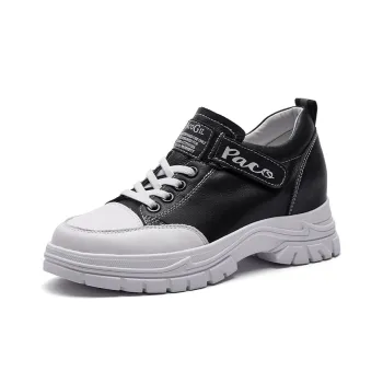 PACO GIL Chunky Sneakers Women's Low Top Black