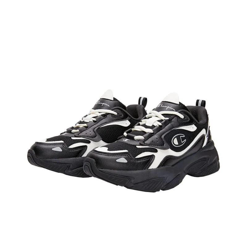 Champion Chunky Sneakers Women's Low Top Black-2