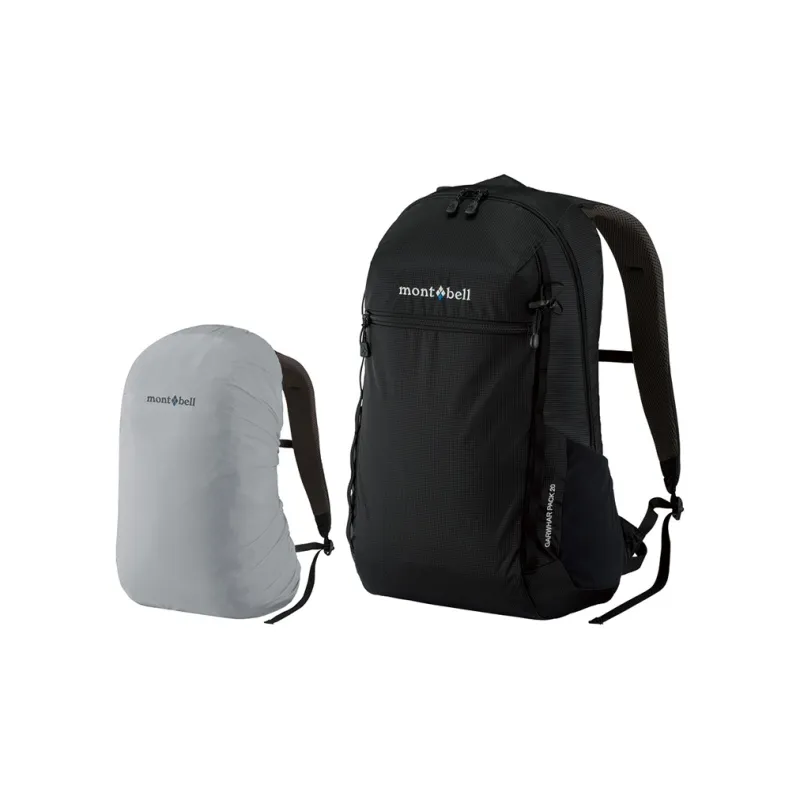 MONTBELL Nylon Backpack Unisex Red-0