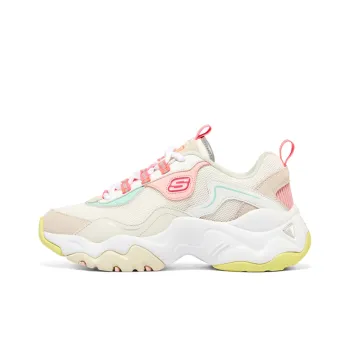 Skechers D'Lites 3.0 'White Yellow Pink' Women's