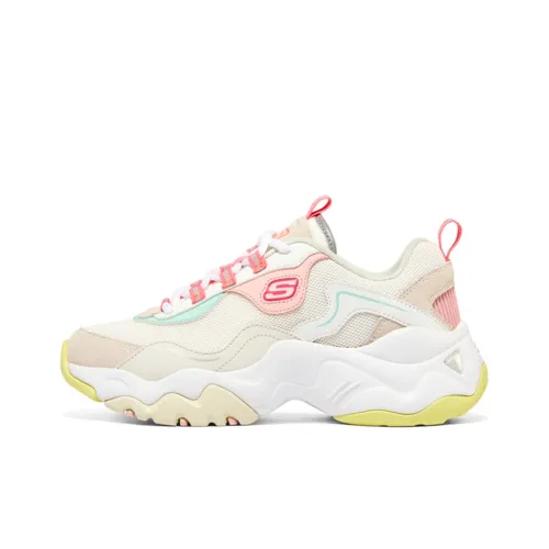 Skechers D'Lites 3.0 'White Yellow Pink' Women's