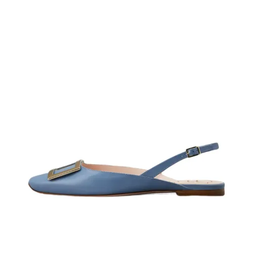 Roger Vivier Trompette Women's Casual Shoes Women's Light Blue