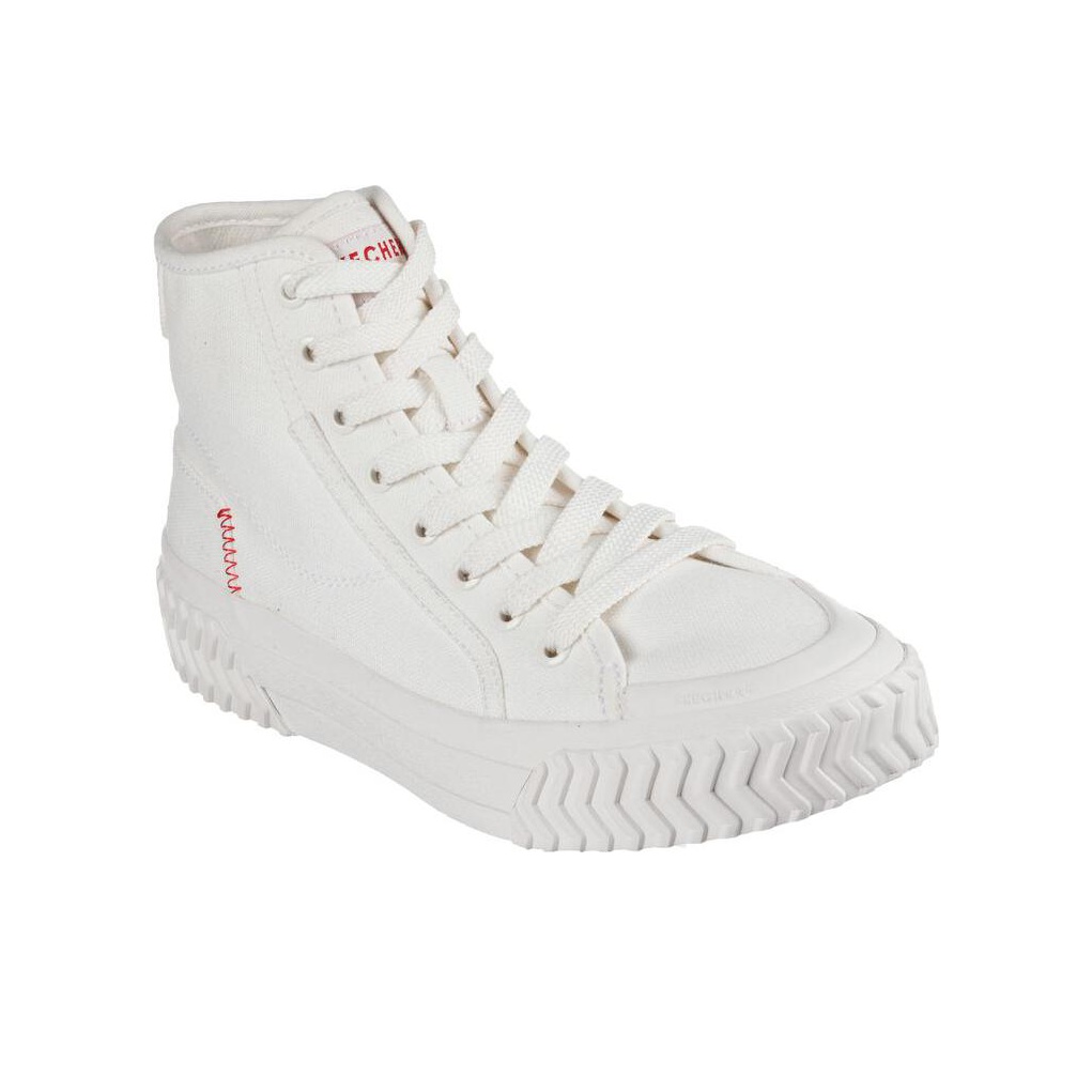 Skechers white canvas shoes sales