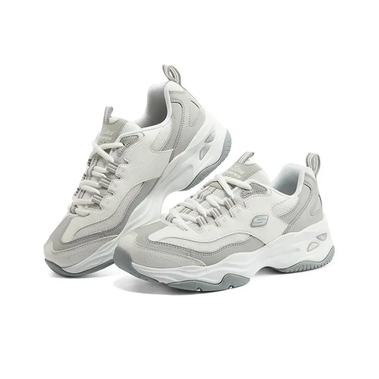 Skechers D'lites 4.0 'White Grey' Women's-2